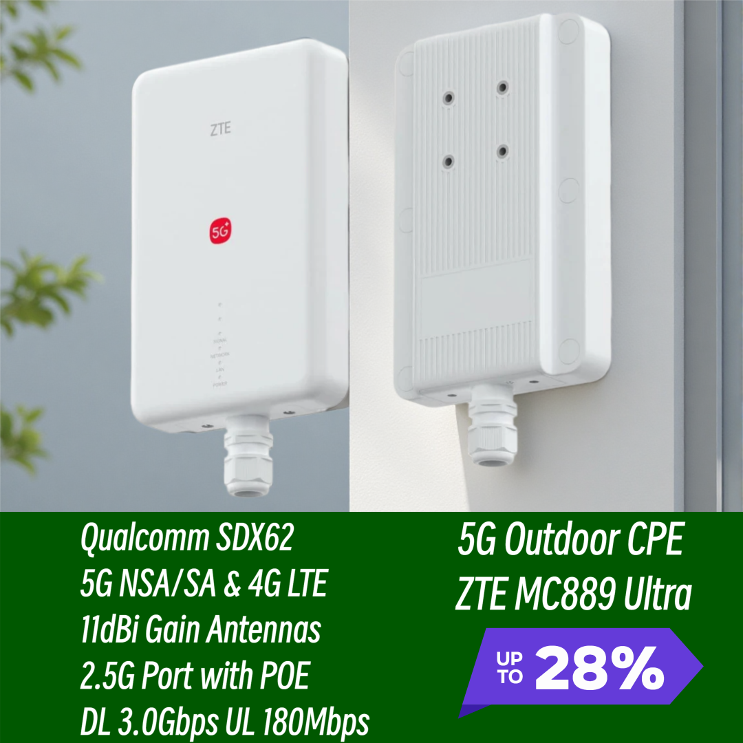 4G Lte Router Sim - Global Version ZTE 5G Outdoor CPE