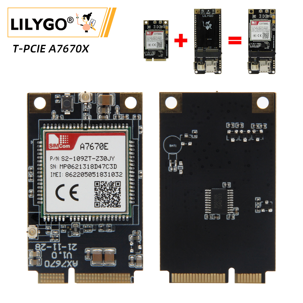 4G Lte Router Sim - LILYGO® TTGO T-PCIE A7670 4G ESP32-WROVER-B