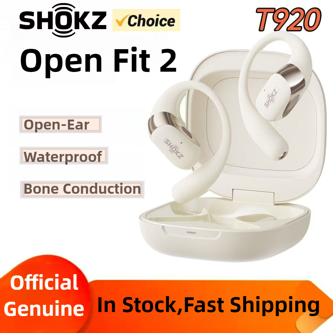 Office Tech Essentials - Shokz OpenFit 2 T920 Open Headsets