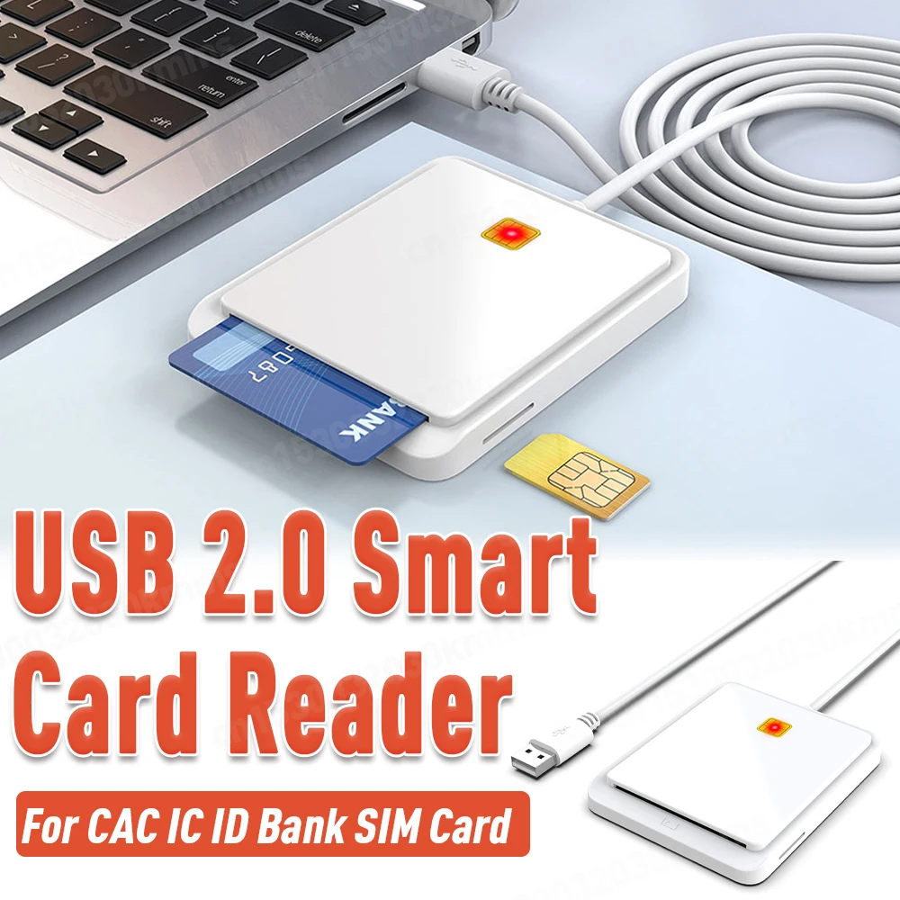 Smart Card Reader - USB 2.0 Smart Card Reader Support