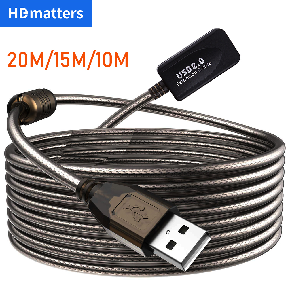 Usb Extender Active - Active USB 2.0 Extension cable 20M/15M/3M/5M/10M