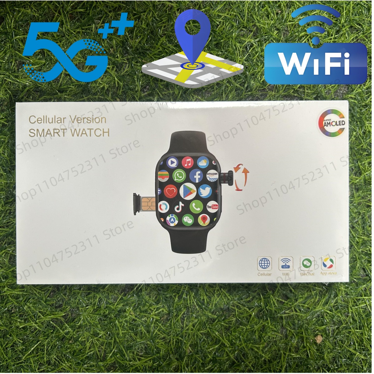 4G Lte Router Sim - CD99 watch X 5G smartwatch 2.29inch