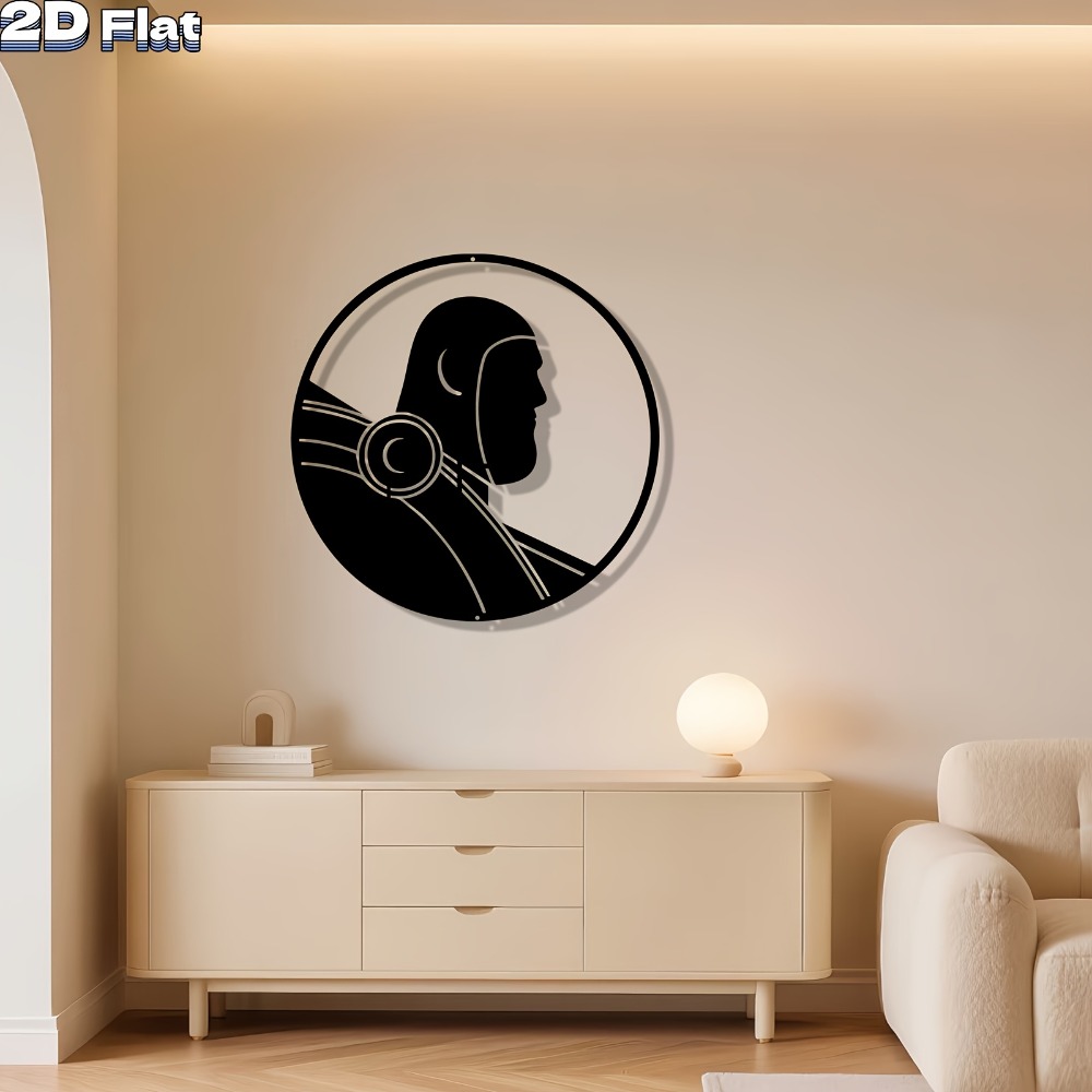Modern Robot Aluminum Wall Art - Tech Office Wall Decor 리뷰 및 가격