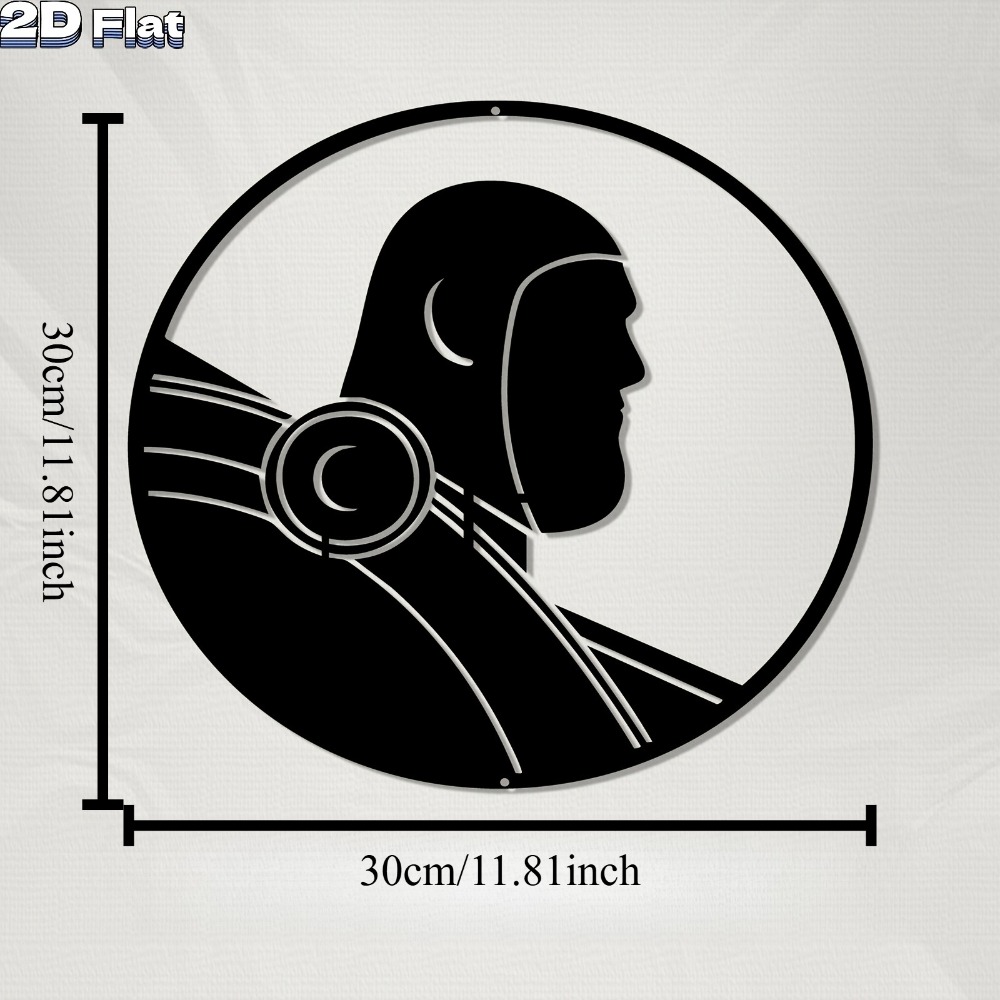 Modern Robot Aluminum Wall Art - Tech Office Wall Decor 리뷰 및 가격