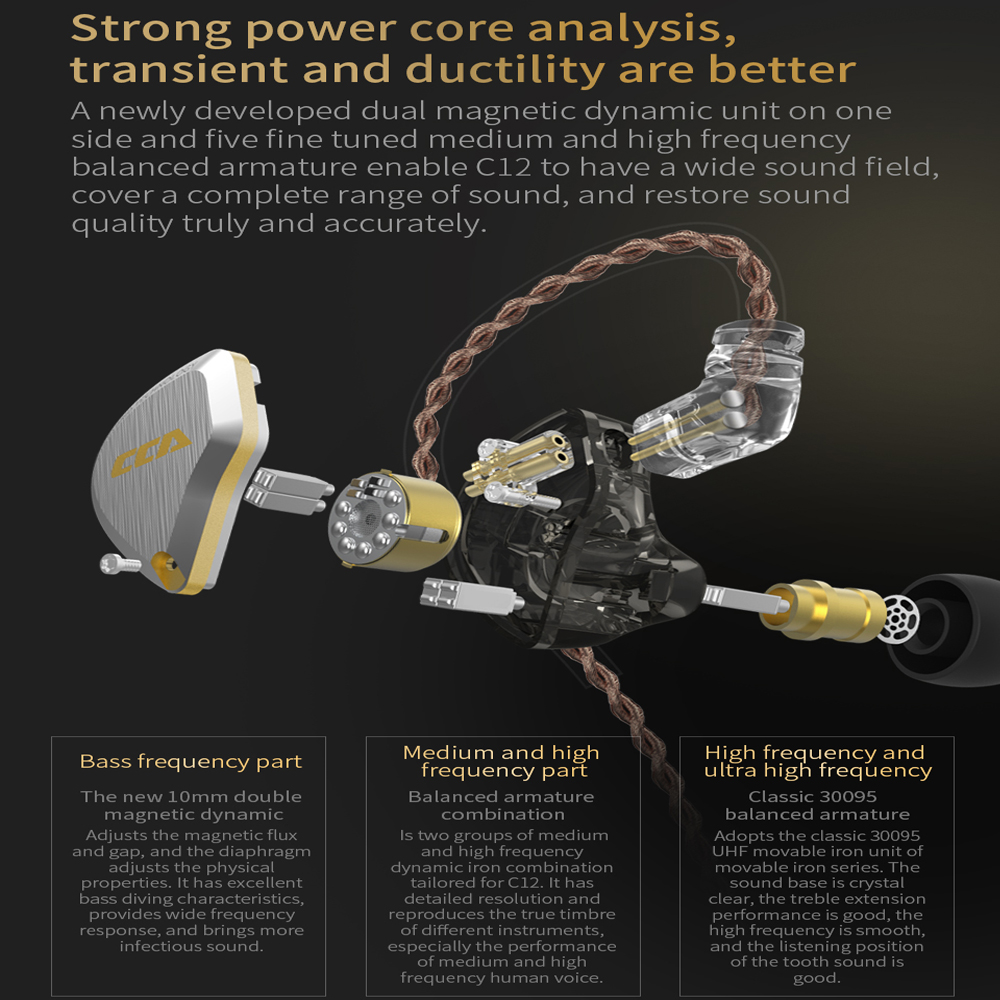 CCA C12 in Ear Metal Headphone - Office Tech Essentials 리뷰 및 가격