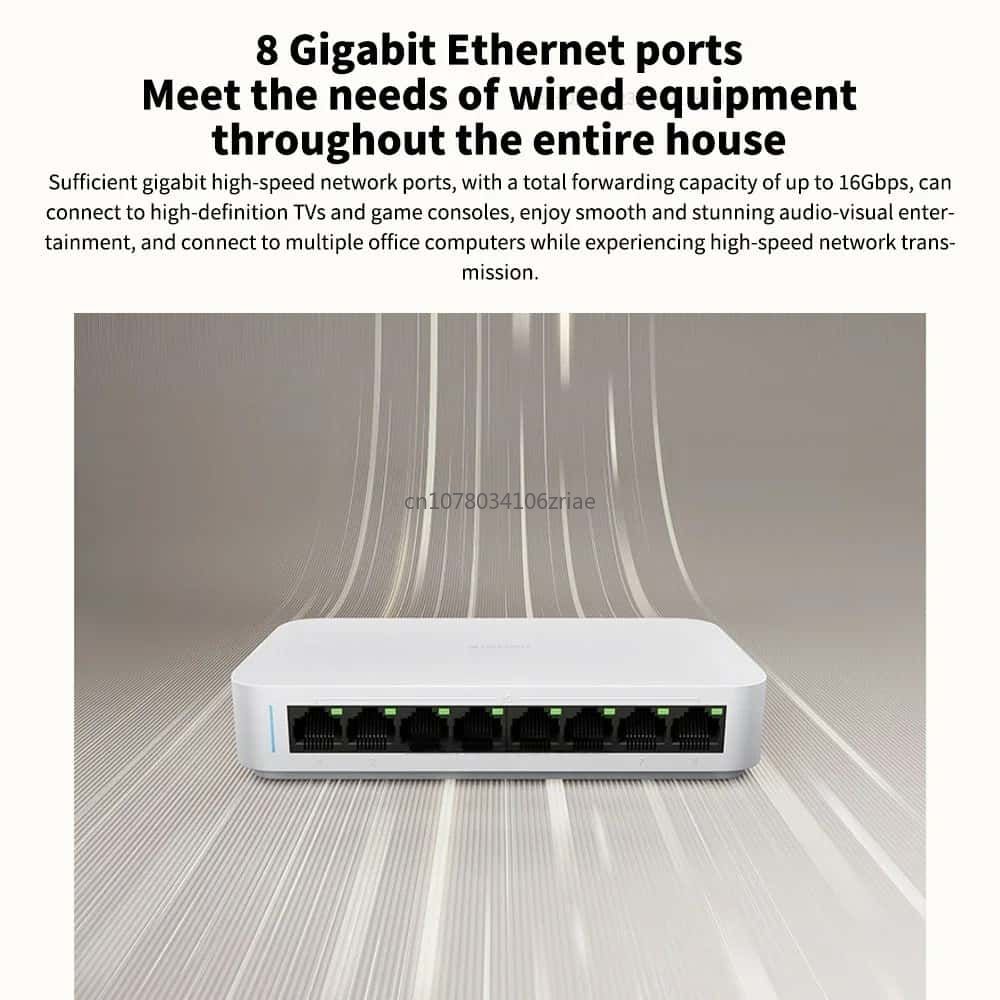 Origina Xiaomi Gigabit Etherne - Ethernet Switch 8 Port 리뷰 및 가격