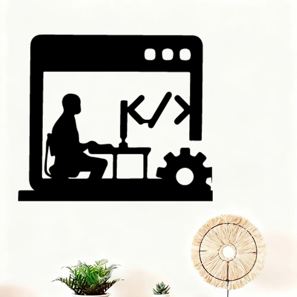 Metal Wall Art Decor Silhouett - Tech Office Wall Decor 리뷰 및 가격