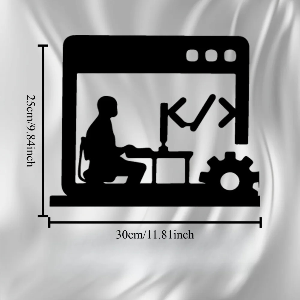 Metal Wall Art Decor Silhouett - Tech Office Wall Decor 리뷰 및 가격