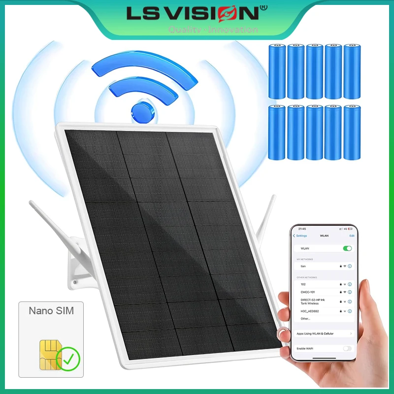 LS VISION Solar 4G LTE Modem R - 4G Lte Router Sim 리뷰 및 가격