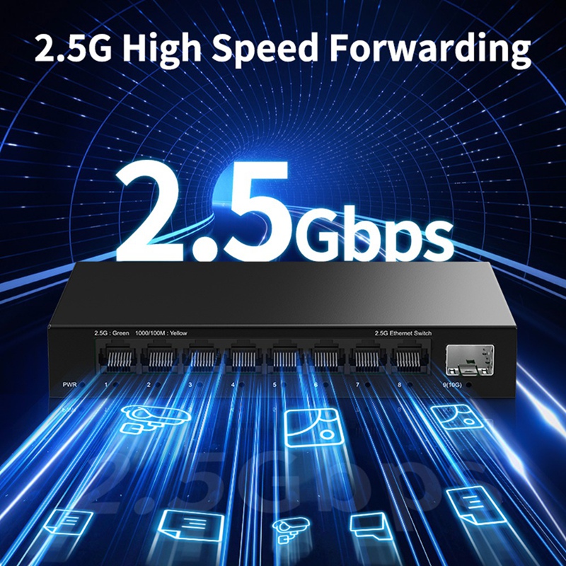 2.5Gb 8 Port Network Switch 2. - Ethernet Switch 8 Port 리뷰 및 가격