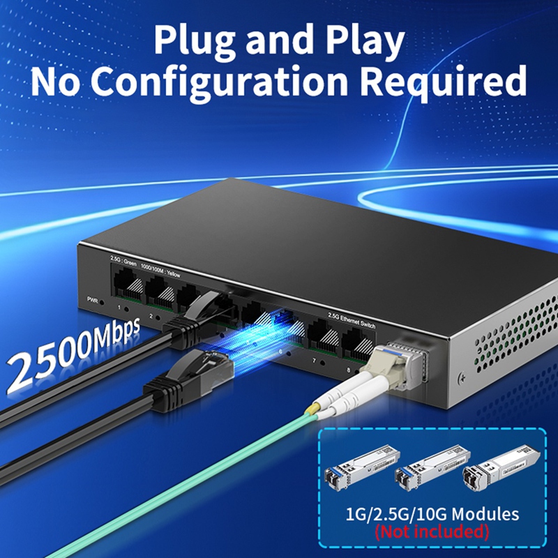 2.5Gb 8 Port Network Switch 2. - Ethernet Switch 8 Port 리뷰 및 가격
