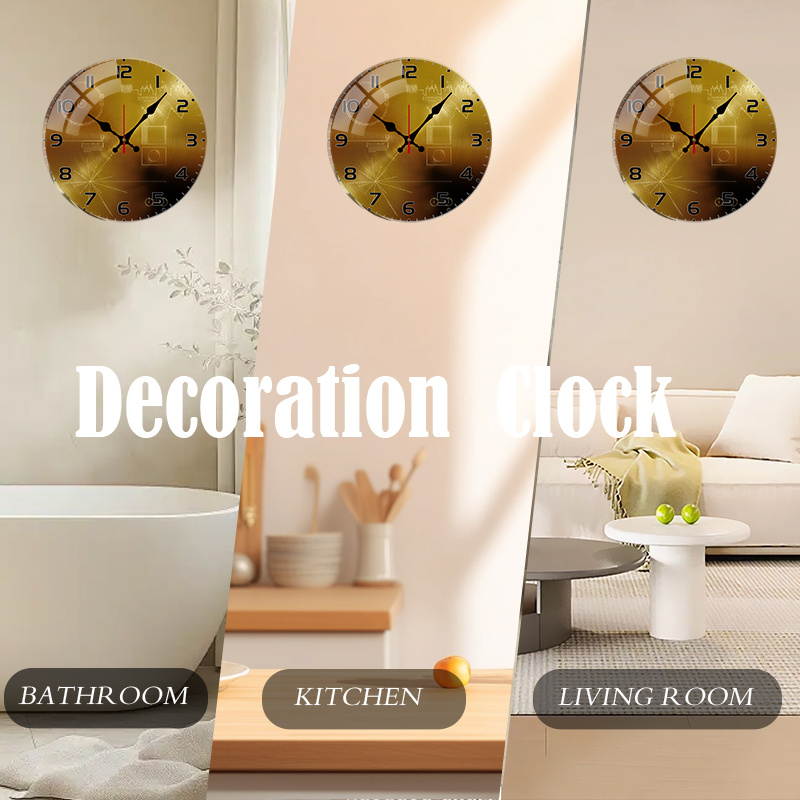 Tech Style Round Silent Acryli - Tech Office Wall Decor 리뷰 및 가격