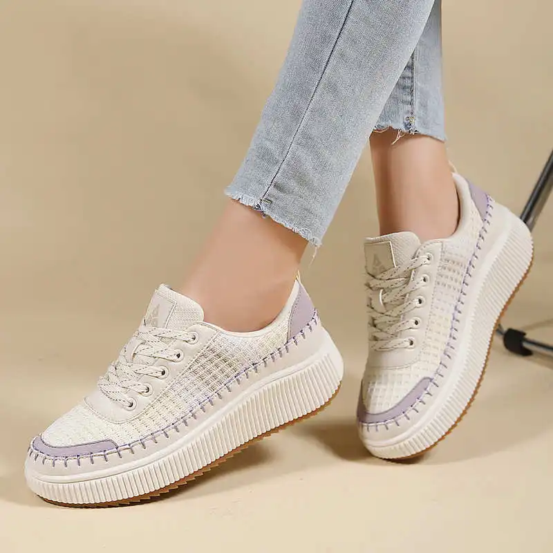 Brown Shoes Woman Flats Autumn - Office Tech Outfits 리뷰 및 가격