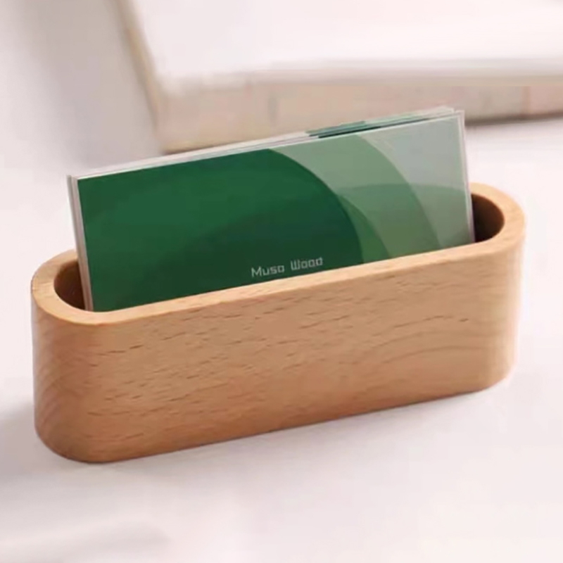 Business Card Holder Wooden Or - Office Tech Essentials 리뷰 및 가격