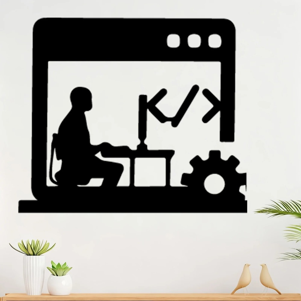 Modern Code Master Metal Wall  - Tech Office Wall Decor 리뷰 및 가격