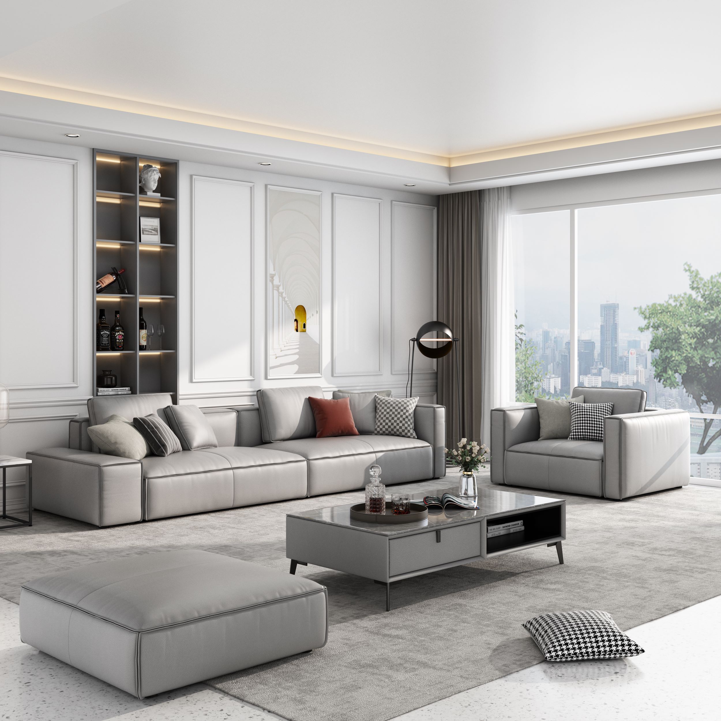 ！@Hot Sale Hi-Tech Fabric Sofa - Office Tech Room 리뷰 및 가격