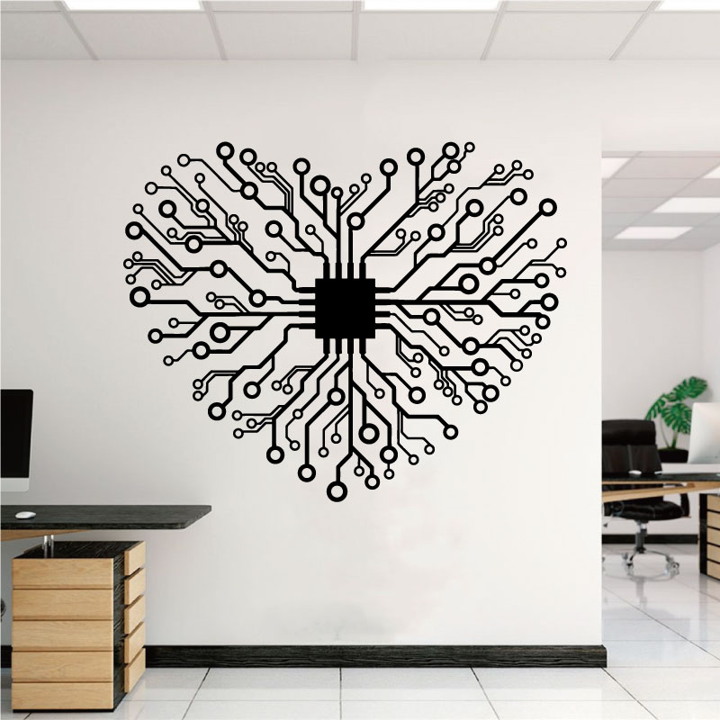 Love Chip Tech Company Office  - Tech Office Wall Decor 리뷰 및 가격