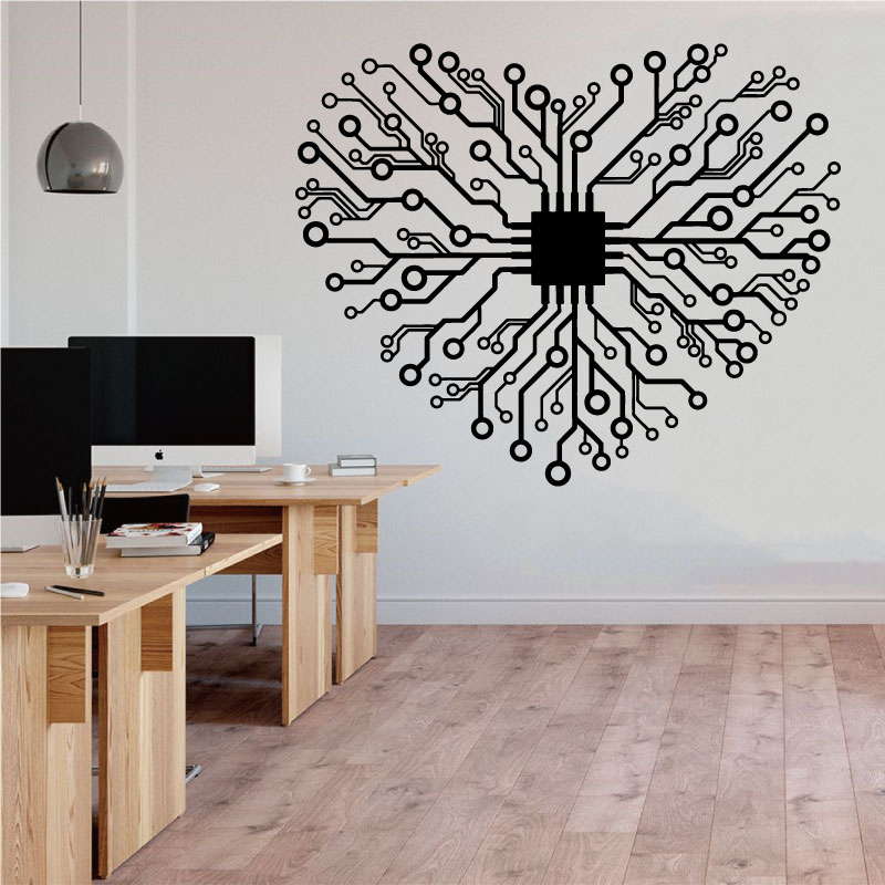 Love Chip Tech Company Office  - Tech Office Wall Decor 리뷰 및 가격