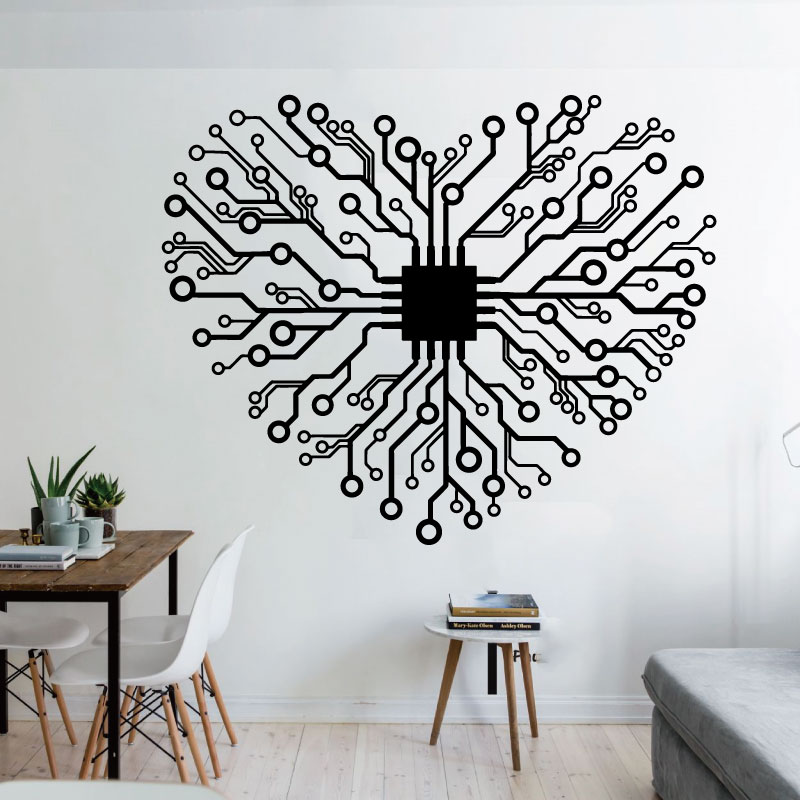 Love Chip Tech Company Office  - Tech Office Wall Decor 리뷰 및 가격