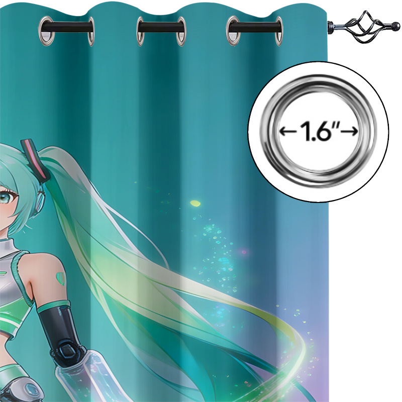 2Pcs Hatsune Miku Futuristic T - Office Tech Room 리뷰 및 가격