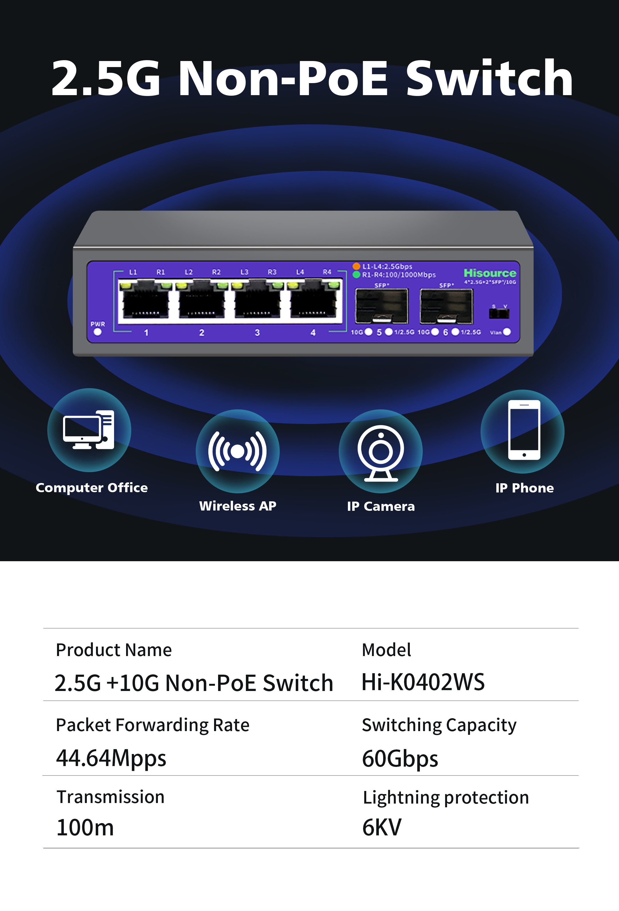 Hisource 2.5G 4 8 Port Etherne - Ethernet Switch 8 Port 리뷰 및 가격