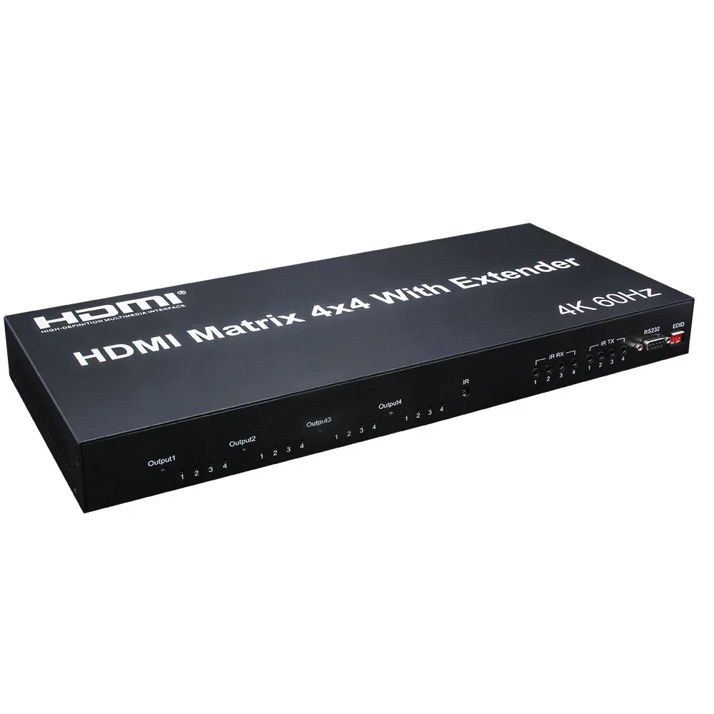 4K 60Hz 4X4 Matrix HDMI2.0 4x4 - Ethernet Switch 8 Port 리뷰 및 가격