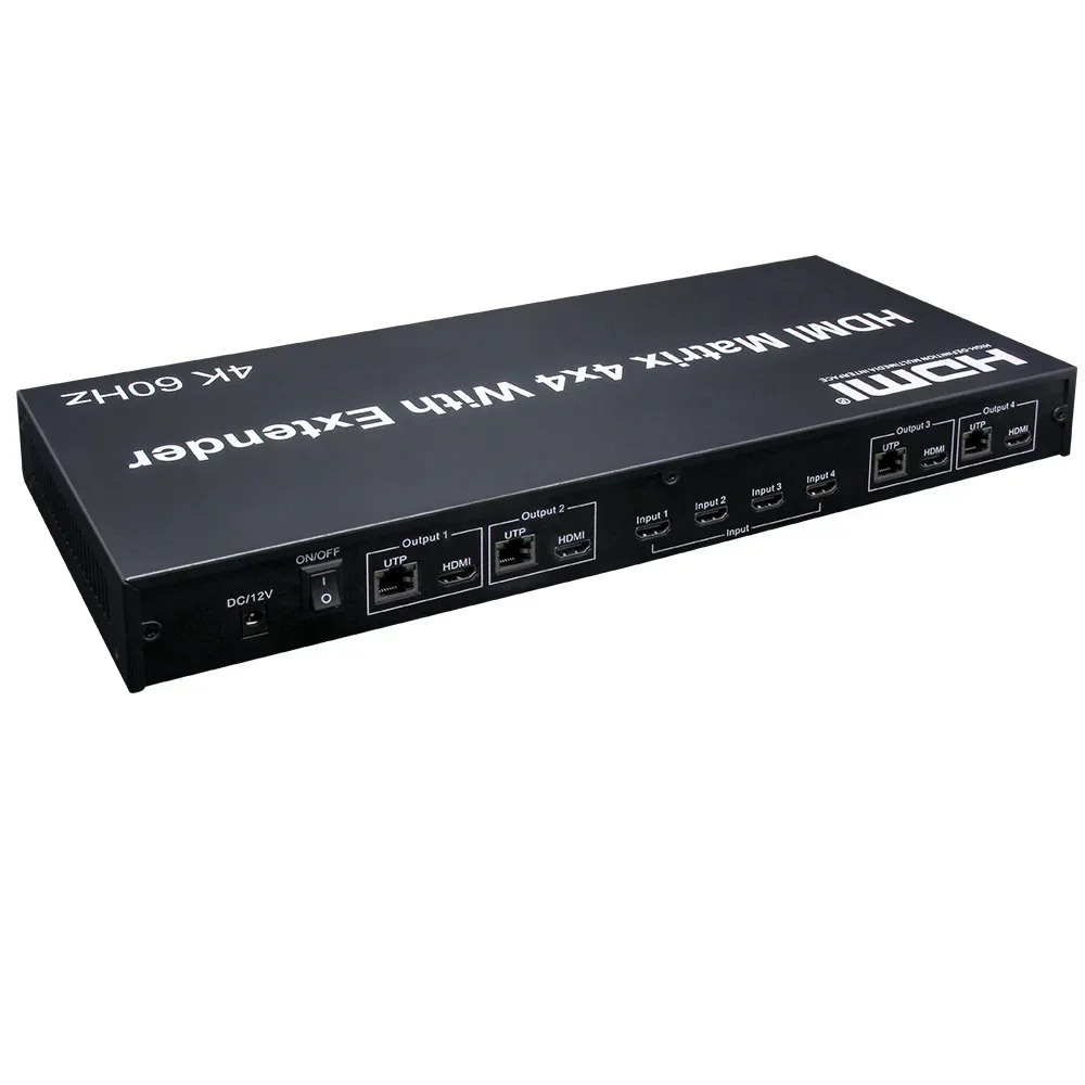 4K 60Hz 4X4 Matrix HDMI2.0 4x4 - Ethernet Switch 8 Port 리뷰 및 가격