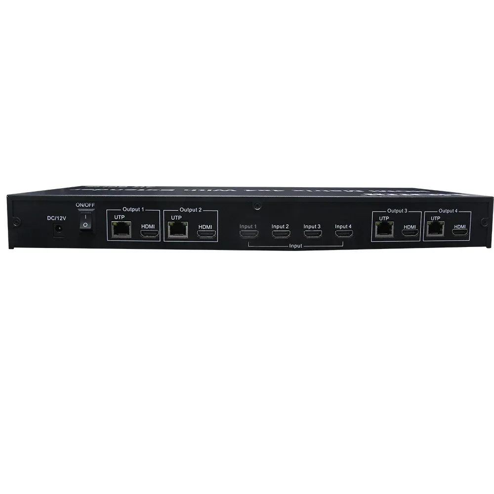 4K 60Hz 4X4 Matrix HDMI2.0 4x4 - Ethernet Switch 8 Port 리뷰 및 가격