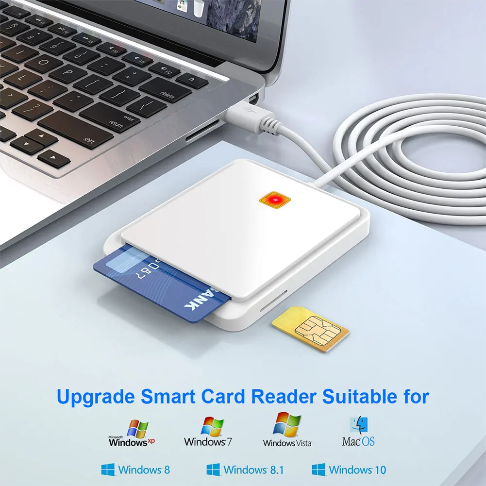 USB 2.0 Smart Card Reader Supp - Smart Card Reader 리뷰 및 가격