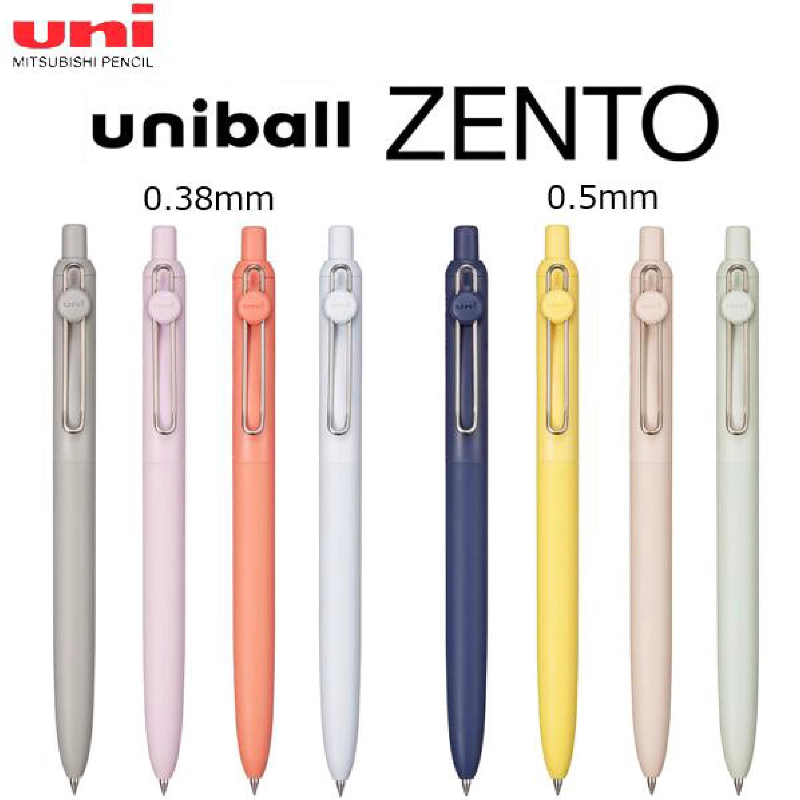 Uni-ball ZENTO Gel Pen 0.38mm/ - Office Tech Essentials 리뷰 및 가격