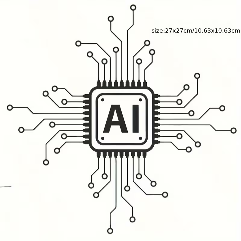 AI Technology Circuit Board Vi - Tech Office Wall Decor 리뷰 및 가격