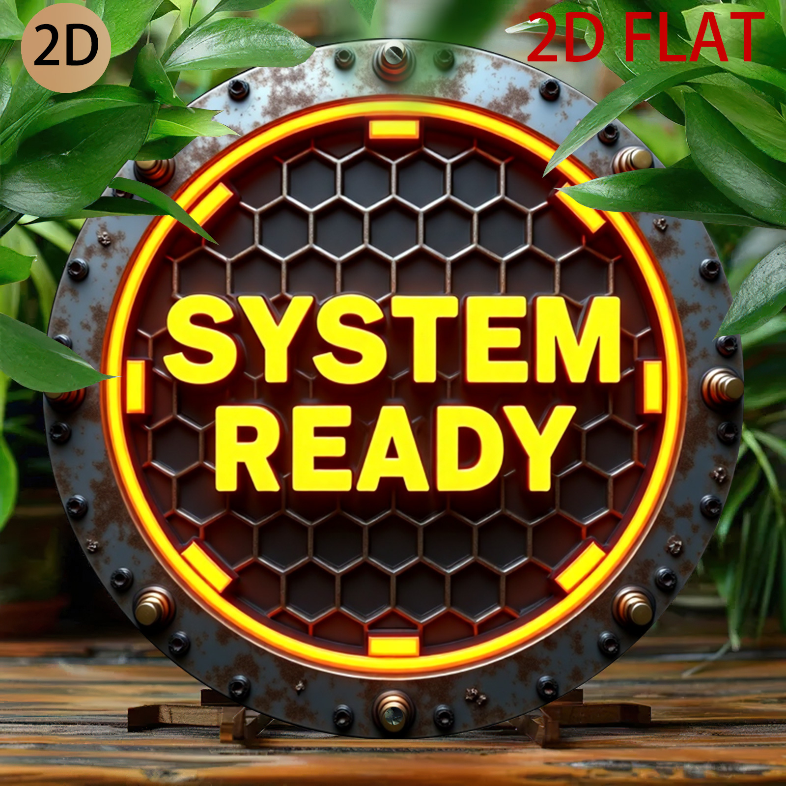 2D Flat, 2d Flat Circular Indu - Office Tech Logo 리뷰 및 가격