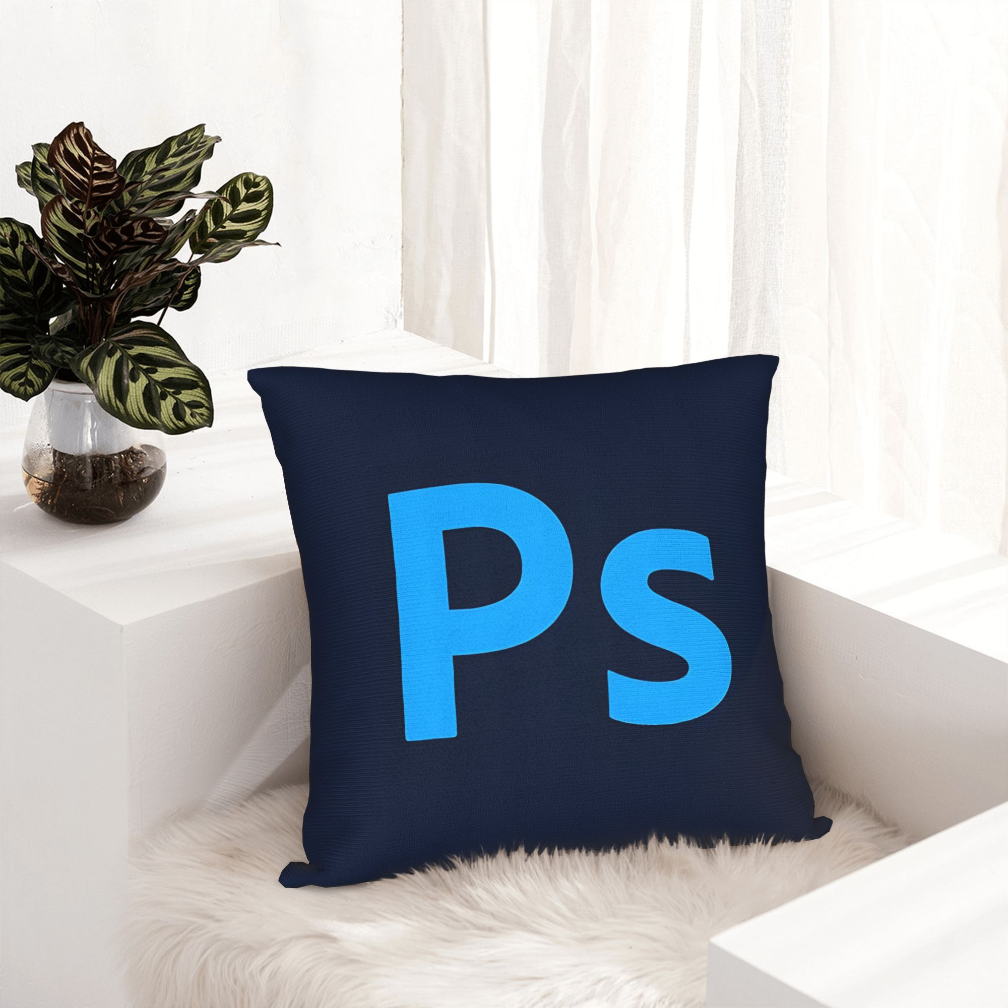 1pc Designers Photoshop Pillow - Office Tech Logo 리뷰 및 가격