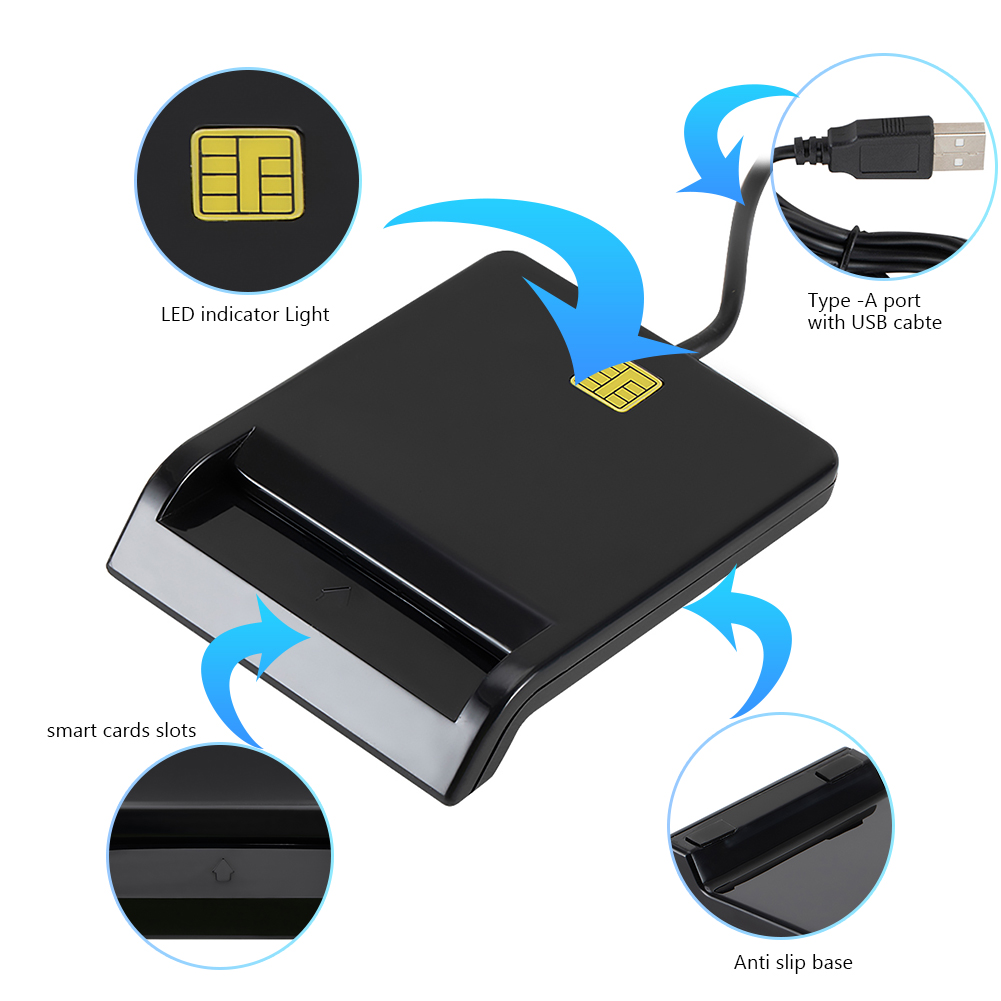 Stable Operation USB Smart Car - Smart Card Reader 리뷰 및 가격
