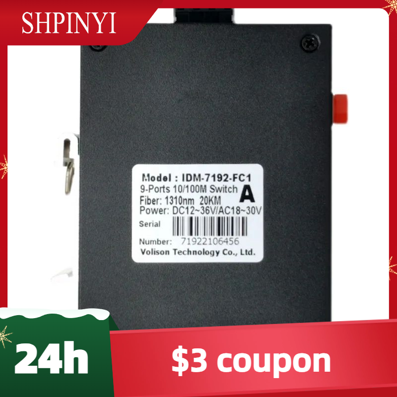 IDM-7192-FC1 DIN Rail 9-Port I - Ethernet Switch 8 Port 리뷰 및 가격