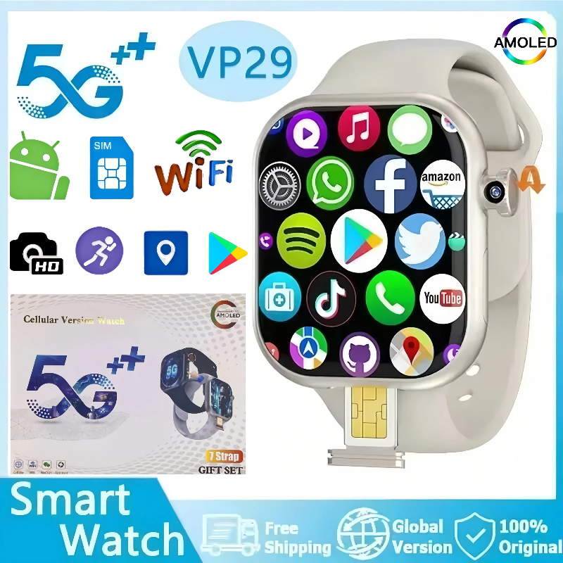 5G Android Smartwatch VP29 4G/ - 4G Lte Router Sim 리뷰 및 가격