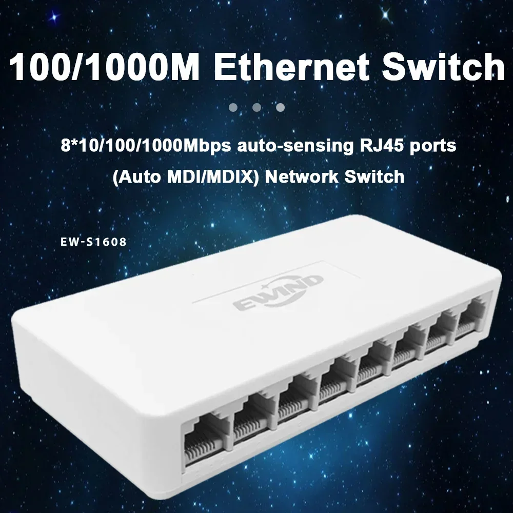 New 10/100/1000Mbps Ethernet S - Ethernet Switch 8 Port 리뷰 및 가격