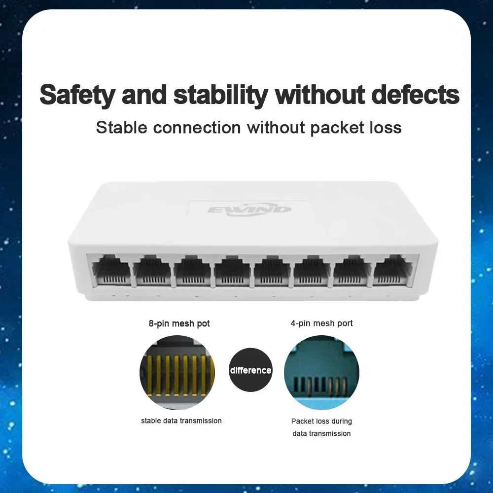 New 10/100/1000Mbps Ethernet S - Ethernet Switch 8 Port 리뷰 및 가격