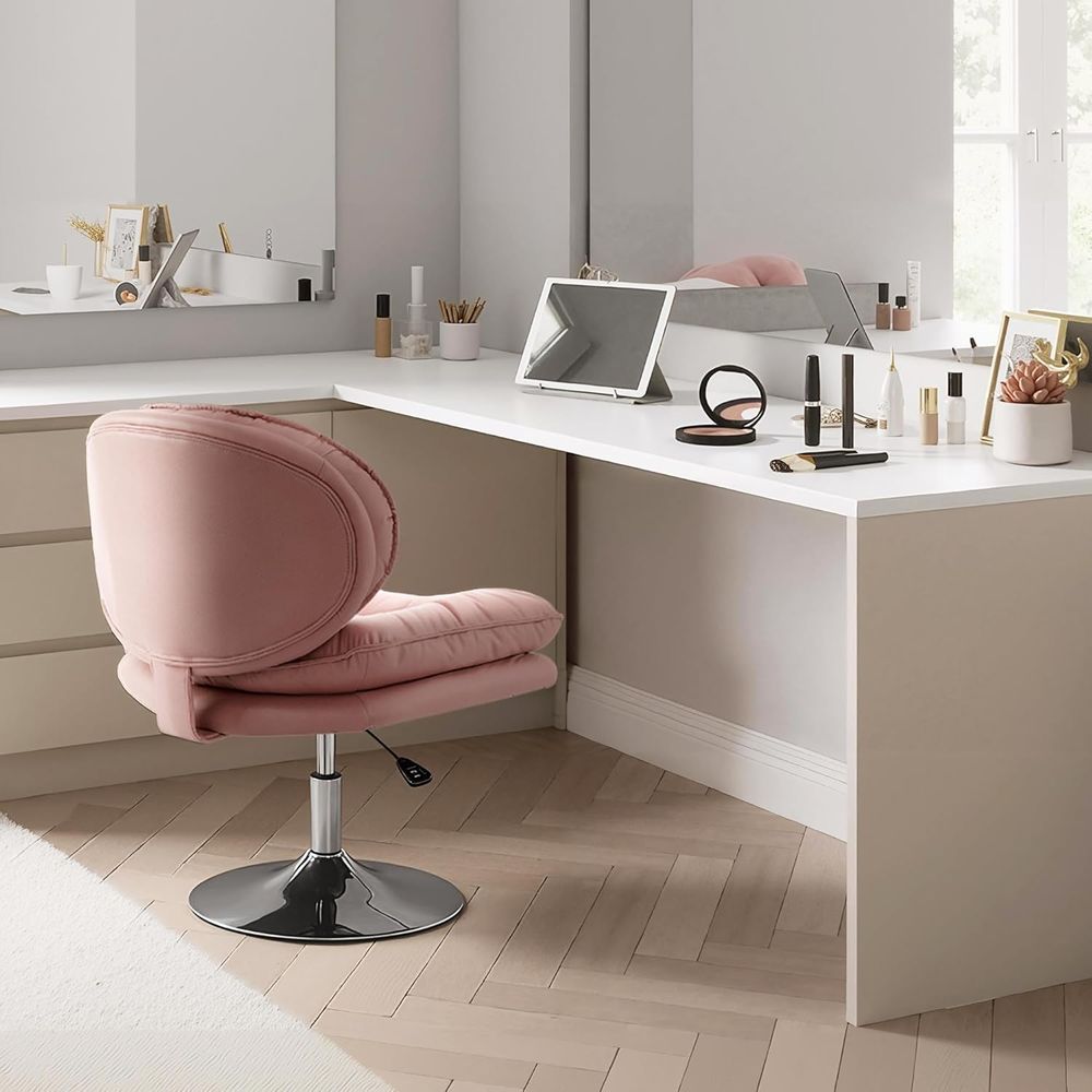 Swivel Vanity Chair with Heigh - Office Tech Room 리뷰 및 가격