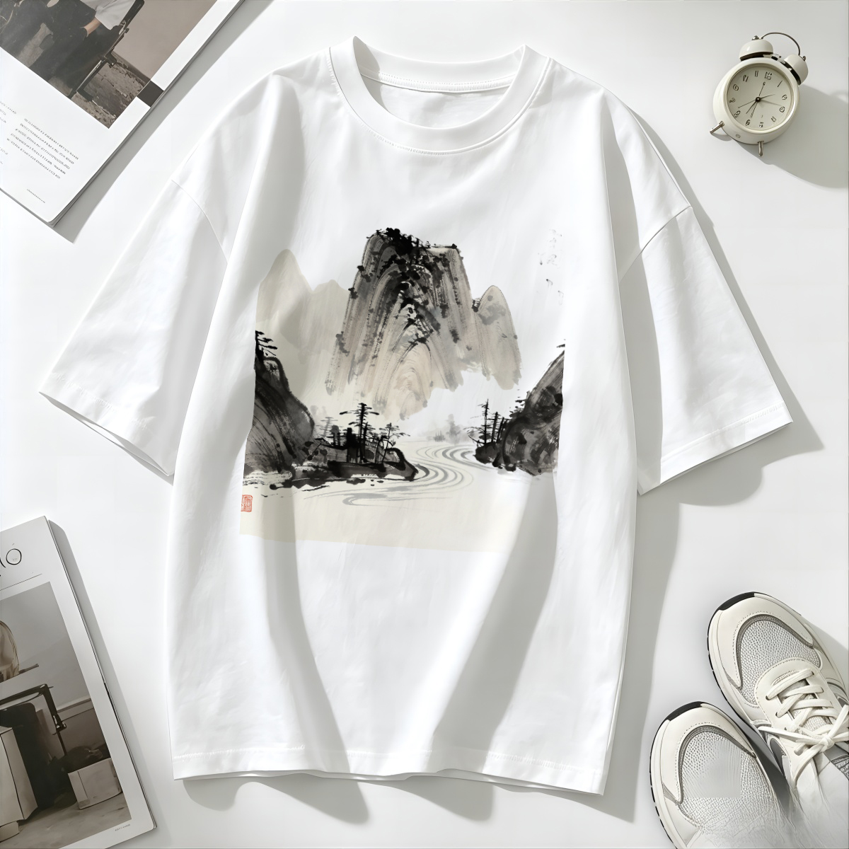 T Shirts Tech Cotton Lab Desig - Office Tech Logo 리뷰 및 가격
