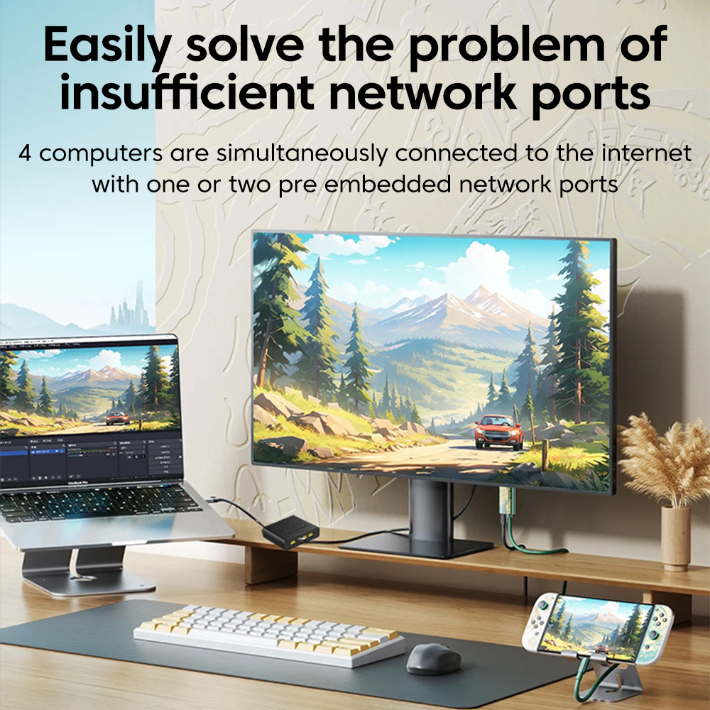 100/1000Mbps Gigabit Ethernet  - Ethernet Switch 8 Port 리뷰 및 가격