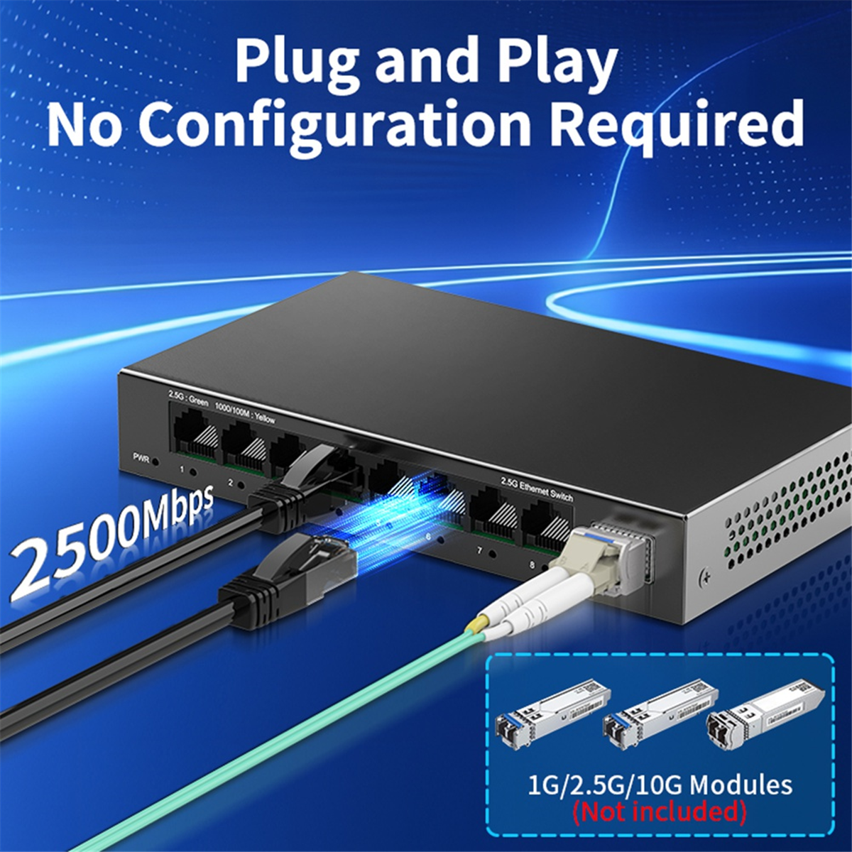 MARQ 2.5Gb 8 Port Network Swit - Ethernet Switch 8 Port 리뷰 및 가격