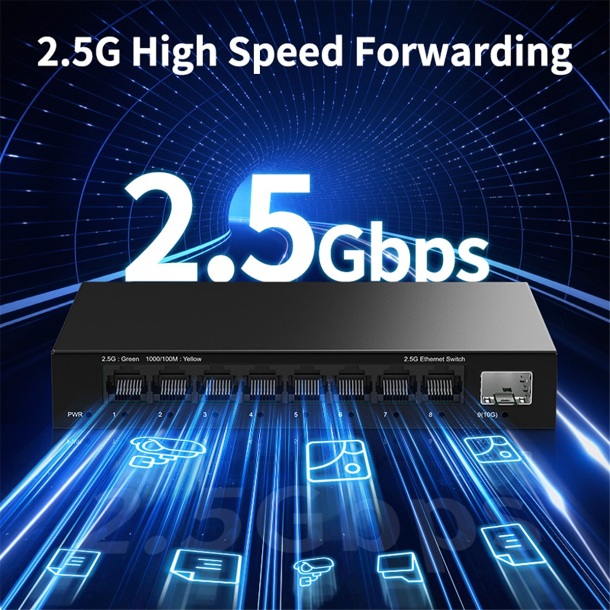 MARQ 2.5Gb 8 Port Network Swit - Ethernet Switch 8 Port 리뷰 및 가격